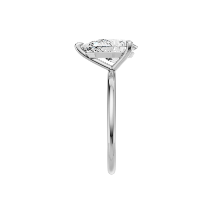 Pear Solitaire Engagement Ring