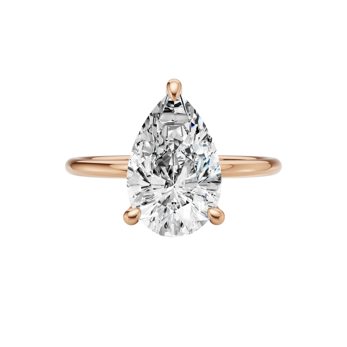 Pear Solitaire Engagement Ring