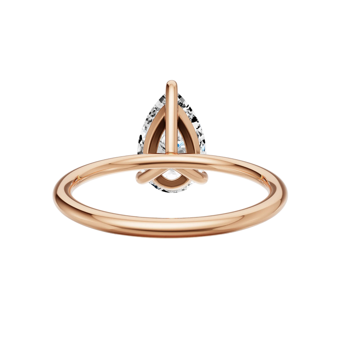 Pear Solitaire Engagement Ring