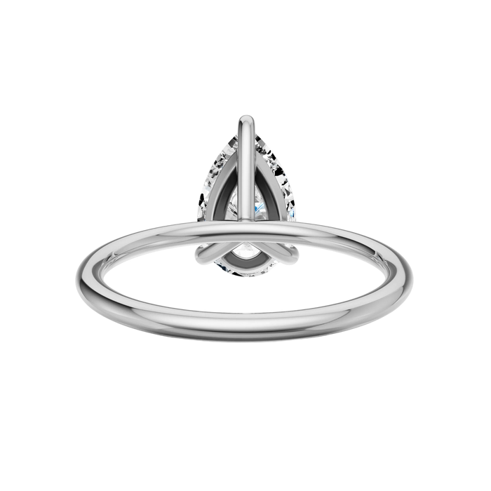 Pear Solitaire Engagement Ring