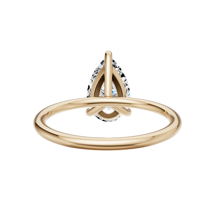 Pear Solitaire Engagement Ring