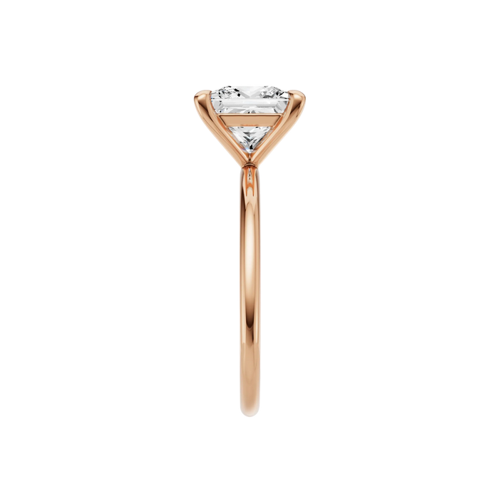 Princess Solitaire Engagement Ring