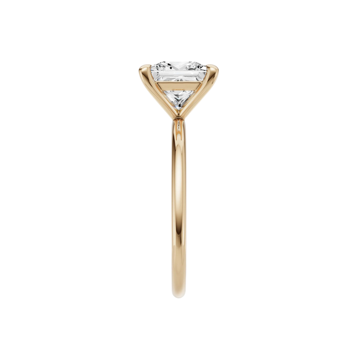 Princess Solitaire Engagement Ring
