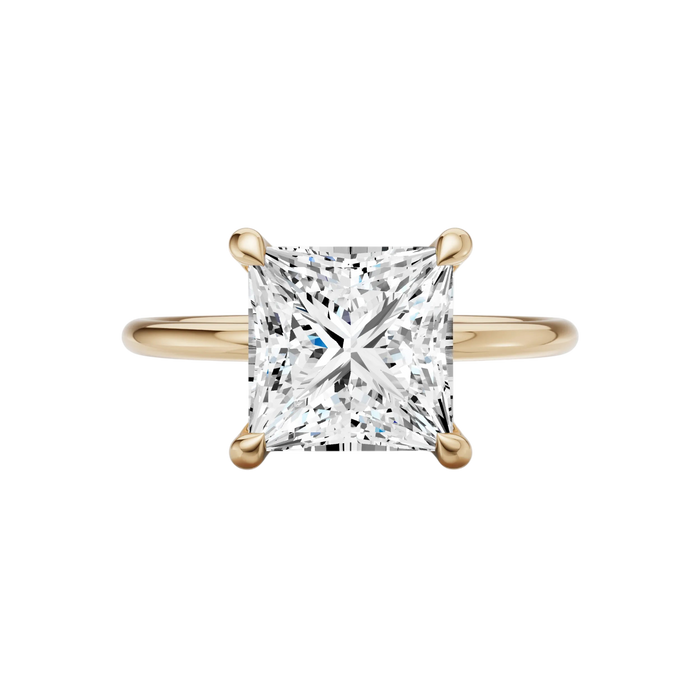 Princess Solitaire Engagement Ring