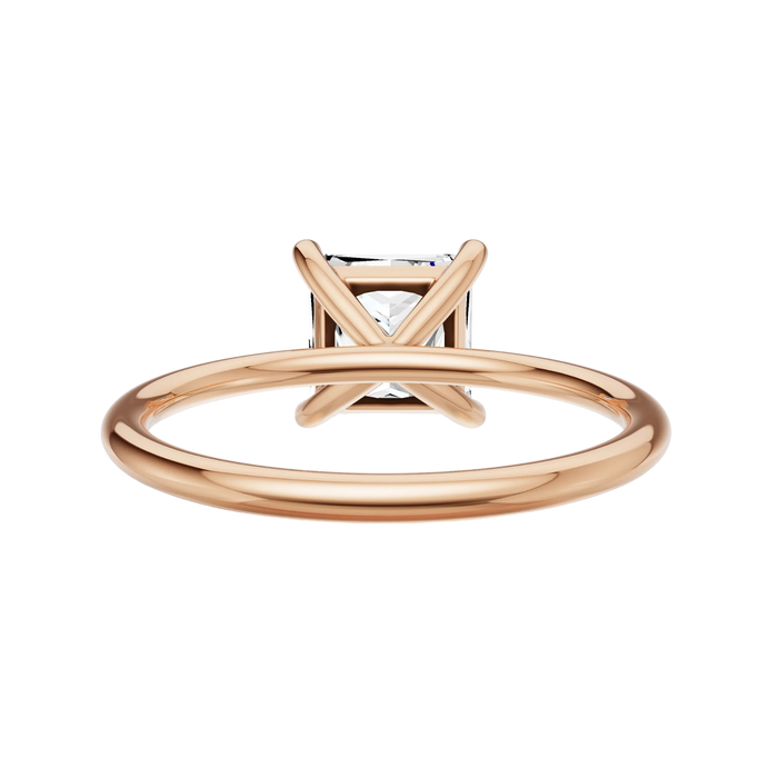 Princess Solitaire Engagement Ring