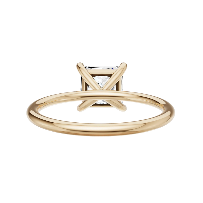 Princess Solitaire Engagement Ring