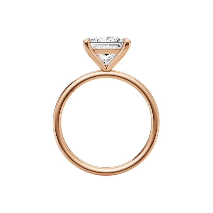 Princess Solitaire Engagement Ring