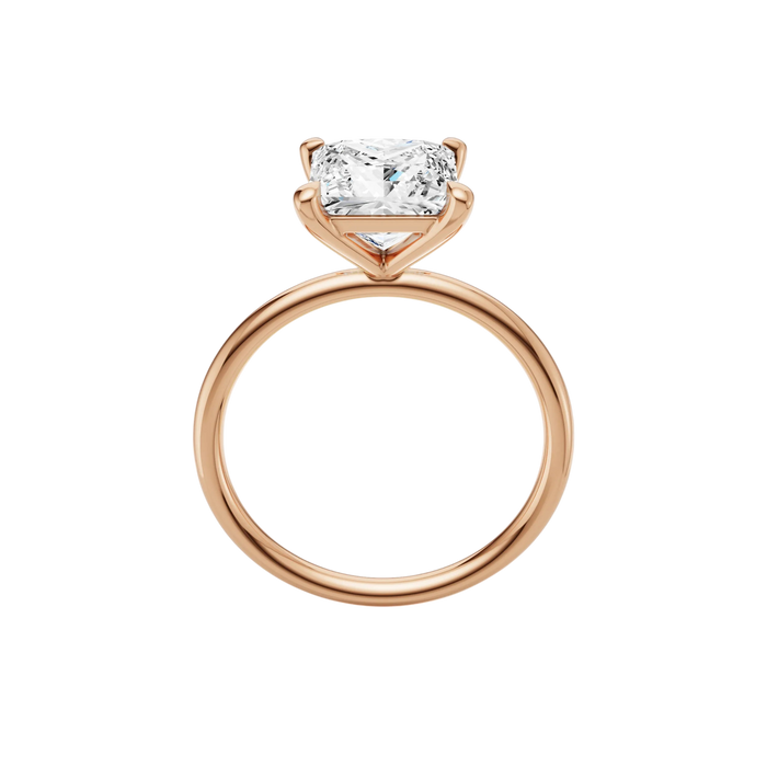 Princess Solitaire Engagement Ring