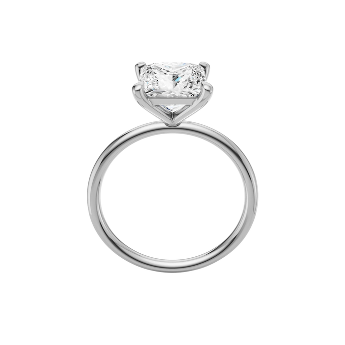 Princess Solitaire Engagement Ring