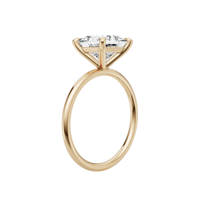 Princess Solitaire Engagement Ring