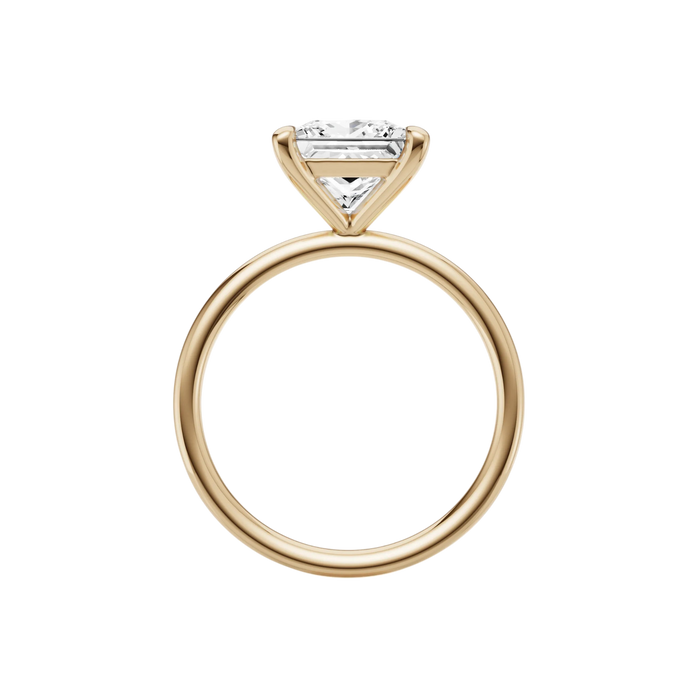 Princess Solitaire Engagement Ring