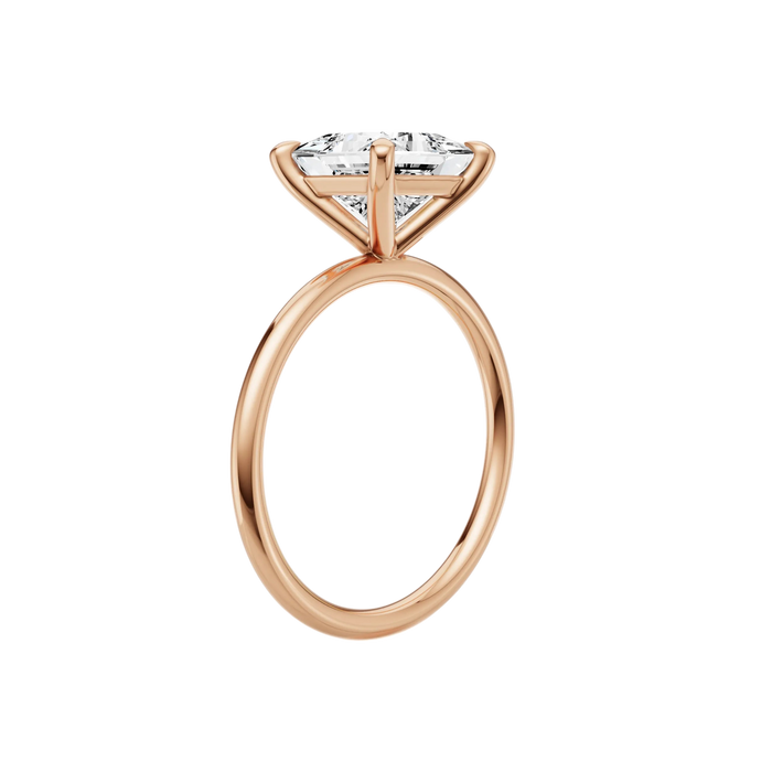 Princess Solitaire Engagement Ring