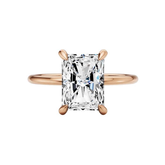 Radiant Solitaire Engagement Ring