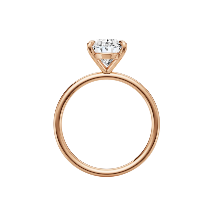 Oval Solitaire Engagement Ring