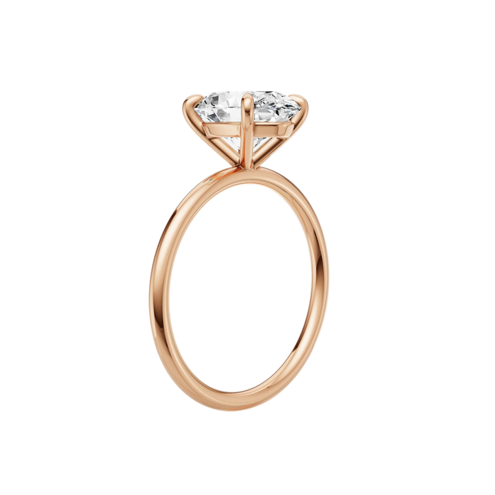 Oval Solitaire Engagement Ring