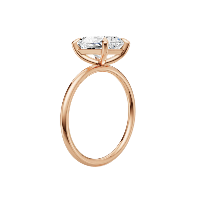 Radiant Solitaire Engagement Ring