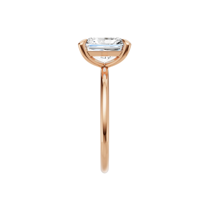 Radiant Solitaire Engagement Ring