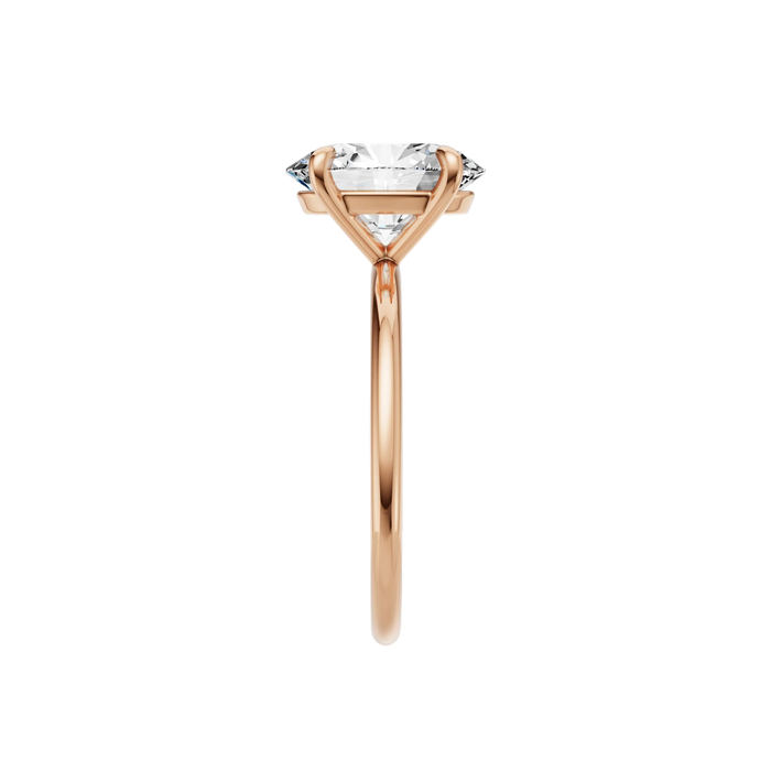 Oval Solitaire Engagement Ring