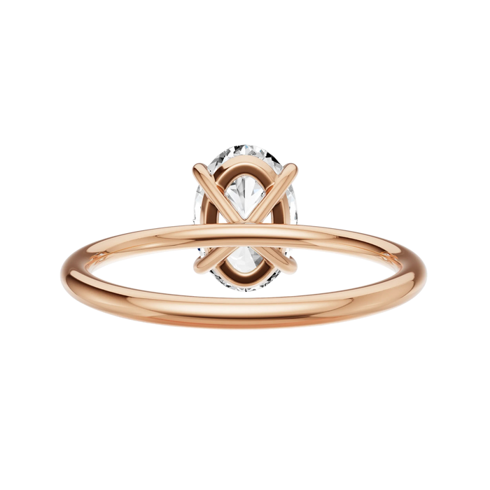Oval Solitaire Engagement Ring