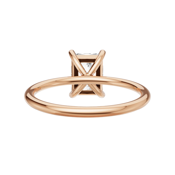 Radiant Solitaire Engagement Ring