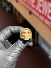 Red Eyed Santa Muerte Ring