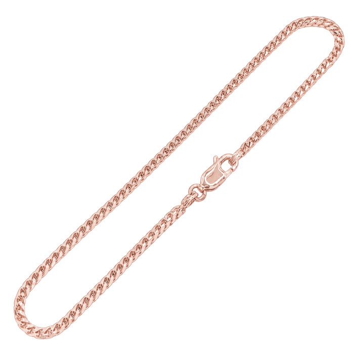 2MM Diamond Cut Franco Bracelet