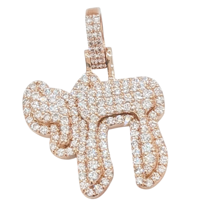 Chai Diamond Pendant