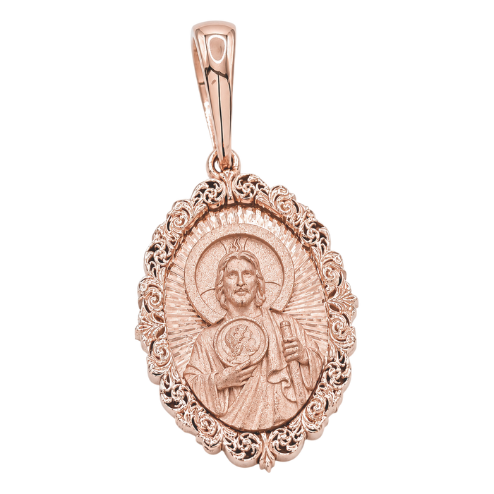 Diamond Cut St Jude Pendant