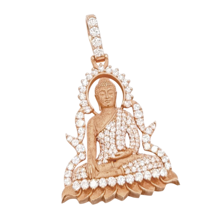 Diamond Lady Buddha Pendant