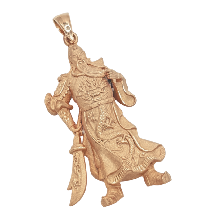 God of War "Guan Yu" Standing Figure Pendant