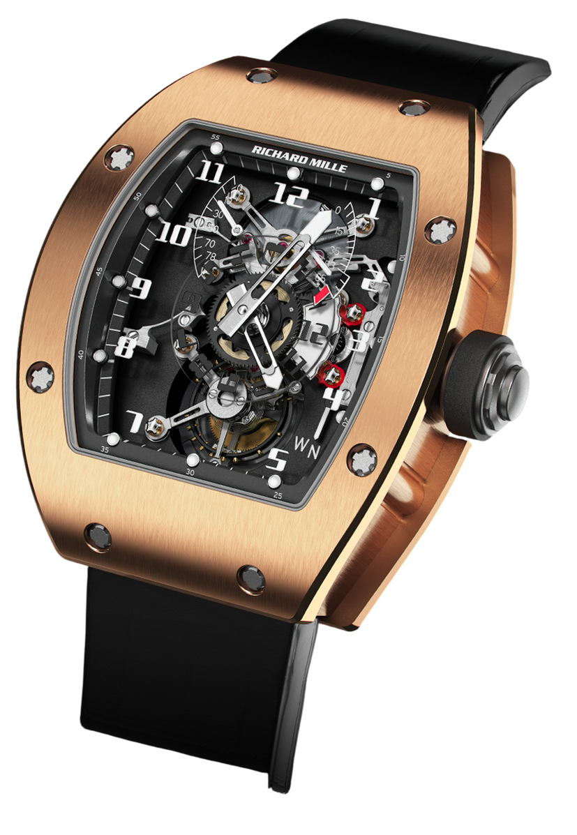 Richard Mille - RM 008-V1 - Tourbillon Split-Seconds Chronograph– Ta ...