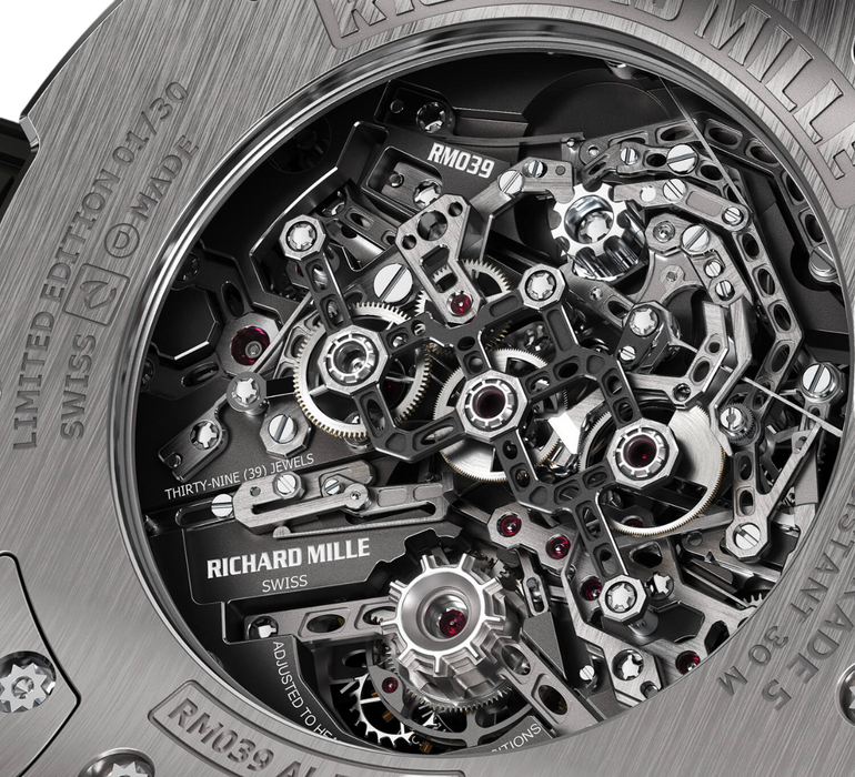 Richard Mille - RM 039 - Manual Winding Tourbillon Chronograph Aviation
