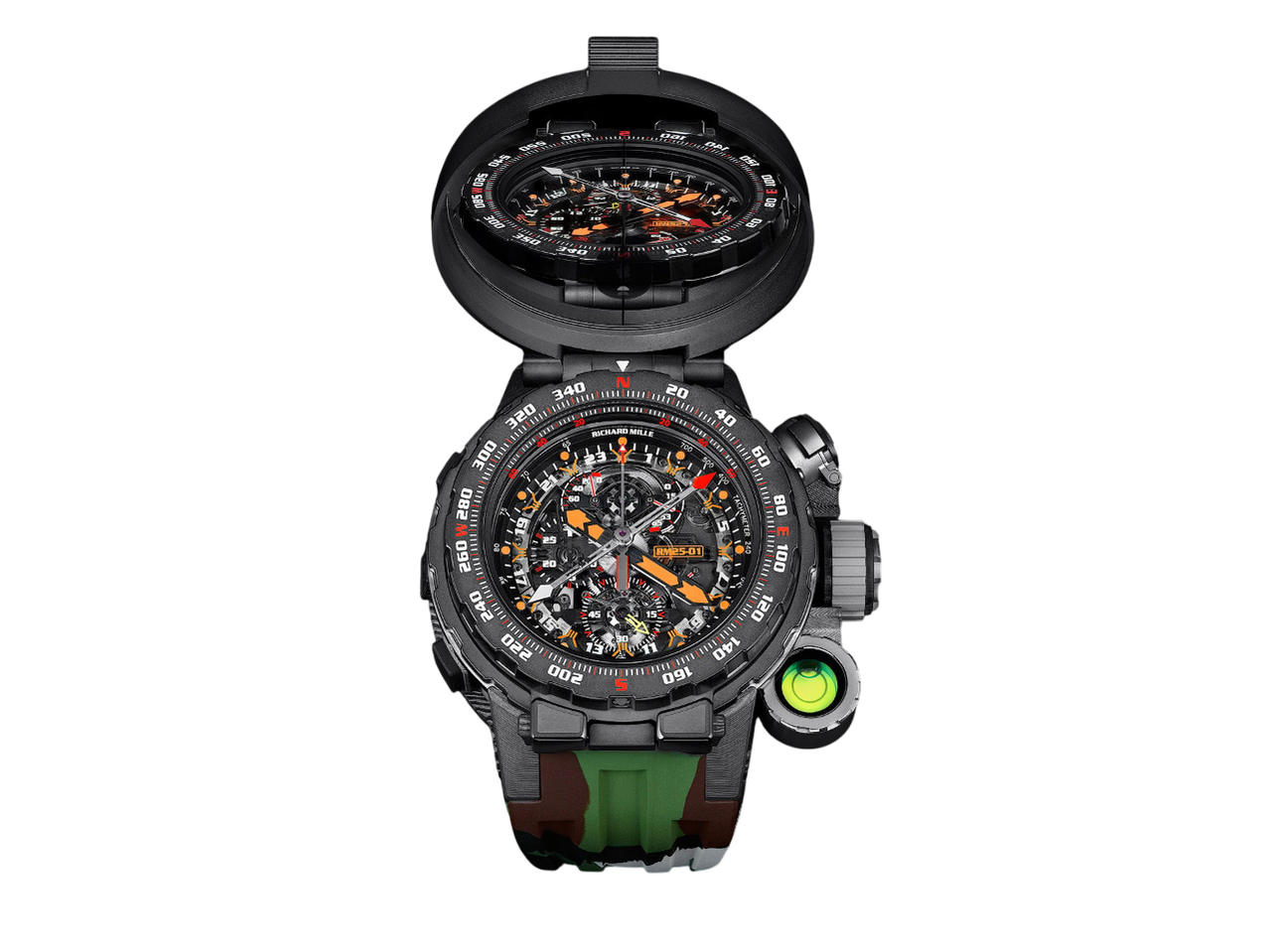 Richard Mille - RM 25-01 - Manual Winding Tourbillon Chronograph Adven ...