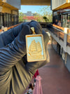 Original photograph of the 18K sailing ship pendant