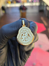Small Happy Buddha Diamond Pendant — original photo 4