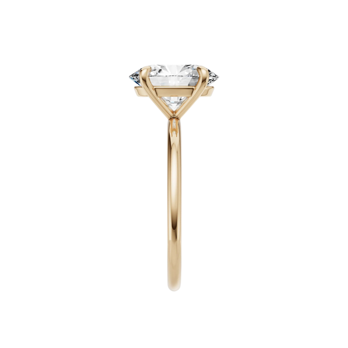 Oval Solitaire Engagement Ring