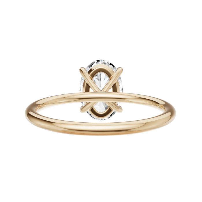 Oval Solitaire Engagement Ring