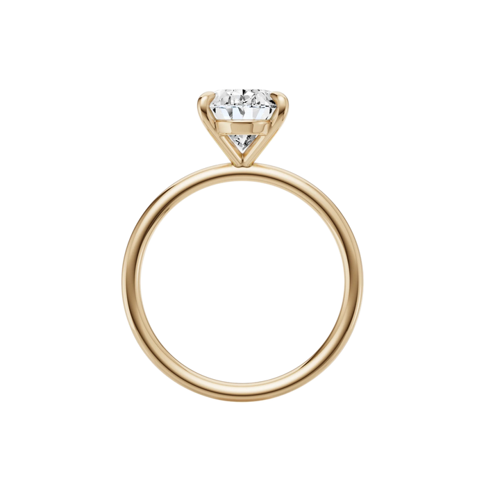 Oval Solitaire Engagement Ring