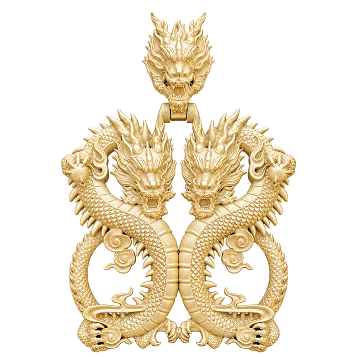 88 Dragon Pendant — isolated product view
