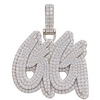 "GG" Diamond Pendant — isolated product view