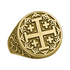 Crusader's Cross Ring — generated studio view