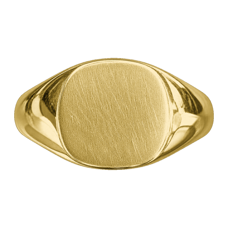 Cushion-Shaped Signet Ring — generated studio view
