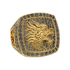 Dragon Head Flooded Diamond Ring — generated studio view