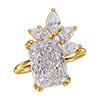 Floral Cluster Engagement Ring — generated studio view