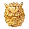 Foo Dog & Skull Ring — generated studio view