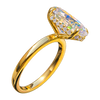 Hidden Halo Basket Solitaire Engagement Ring — generated studio view