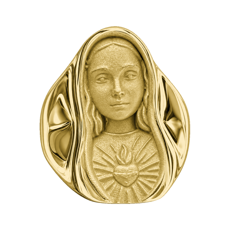 Immaculate Heart of Virgin Mary Ring — generated studio view