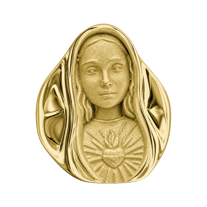 Immaculate Heart of Virgin Mary Ring — generated studio view