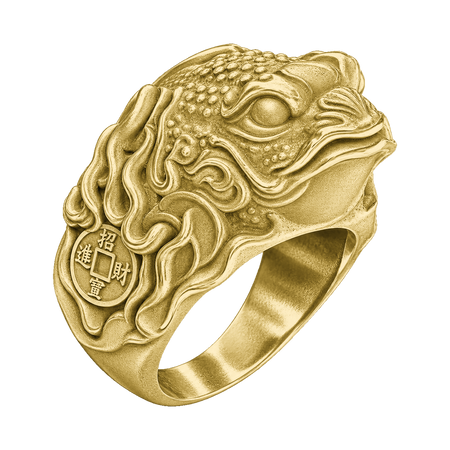Money Frog Ring — generated studio view