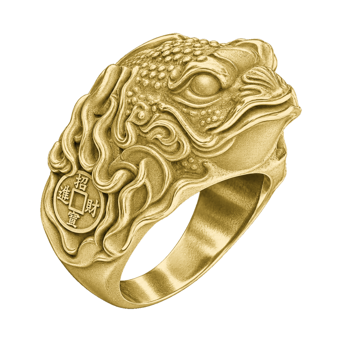 Money Frog Ring — generated studio view